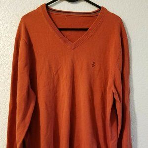 IZOD Mens Size XXL V Neck Sweater